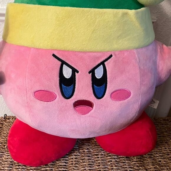 Nintendo Sword KIRBY HUGE Plush 18 Inch - Picture 3 of 14